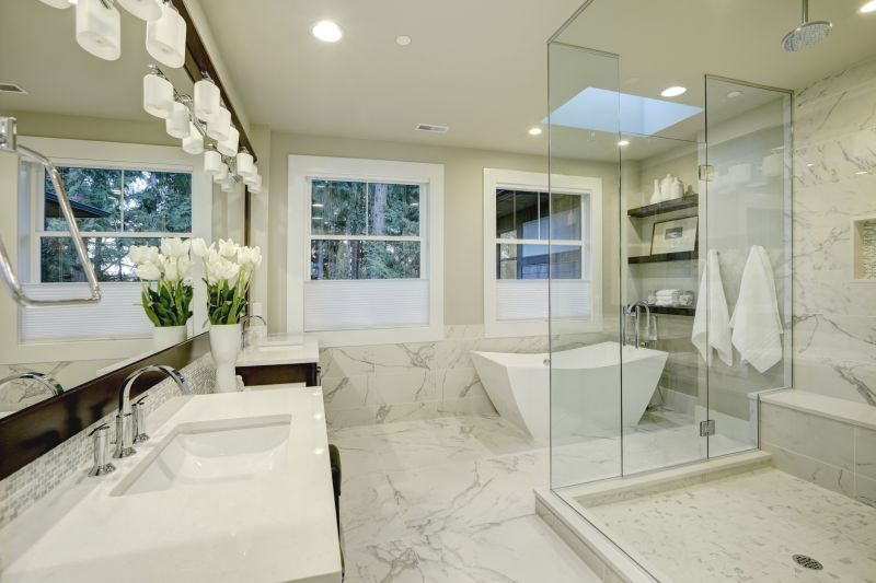 Spa-like Shower Areas