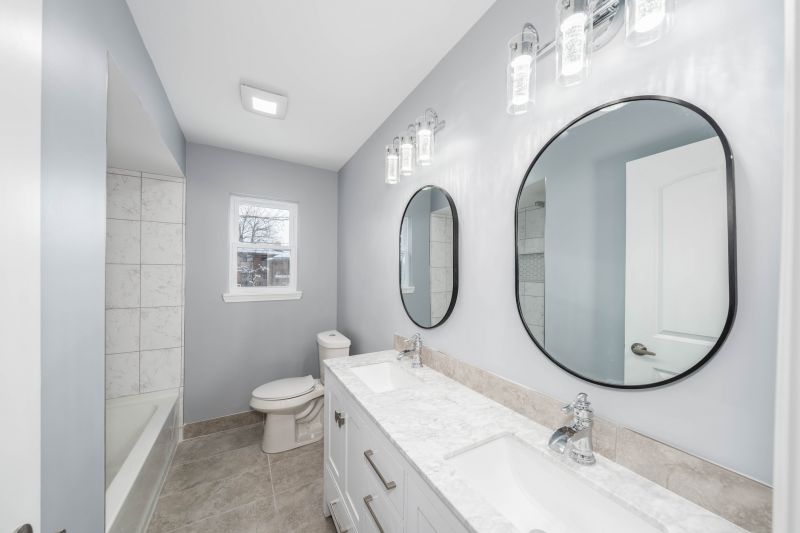Backlit Mirrors and Vanity Areas